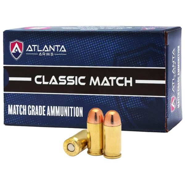 Atlanta Arms Classic Match .380 ACP 100gr FMJ Ammo - 50 Round Box