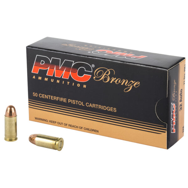 PMC Bronze .32 ACP 71 Grain FMJ - 50 Round Box