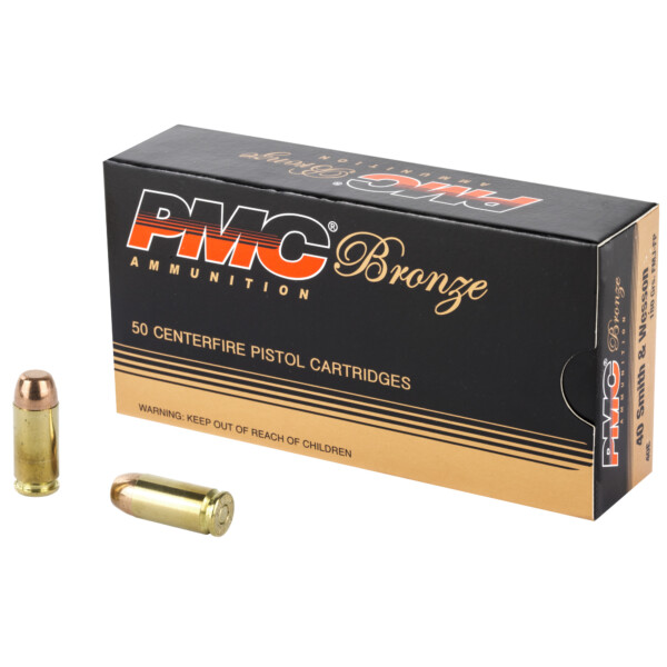 PMC Bronze .40 S&W 180 Grain FMJ - 50 Round Box