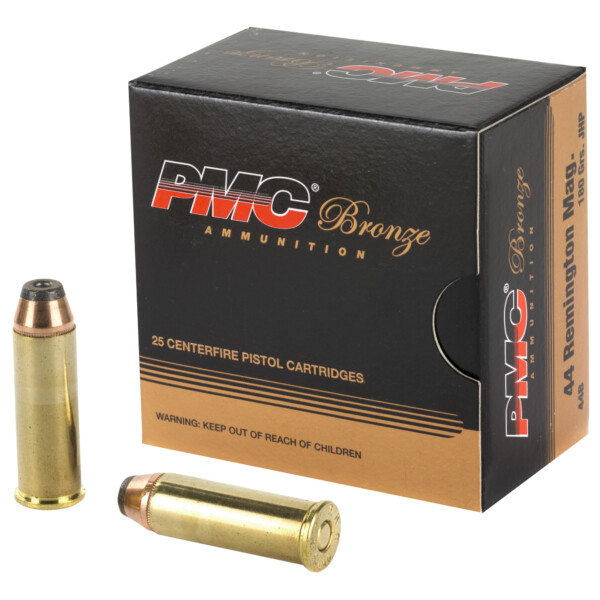 PMC Bronze .44 Magnum 180 Grain JHP - 25 Round Box - Image 2