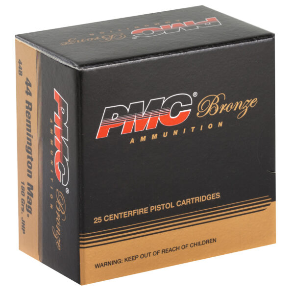 PMC Bronze .44 Magnum 180 Grain JHP - 25 Round Box - Image 3