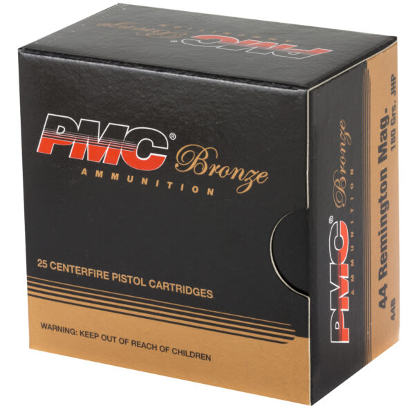 PMC Bronze .44 Magnum 180 Grain JHP - 25 Round Box