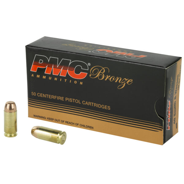 PMC Bronze .40 S&W 165 Grain FMJ - 50 Round Box