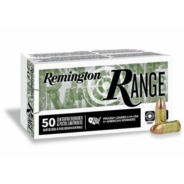 Remington UMC 9mm Luger 115 Grain FMJ - 50 Round Box