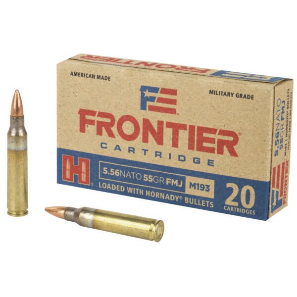 Hornady Frontier 5.56 NATO 55 Grain FMJ - 20 Round Box - Image 4