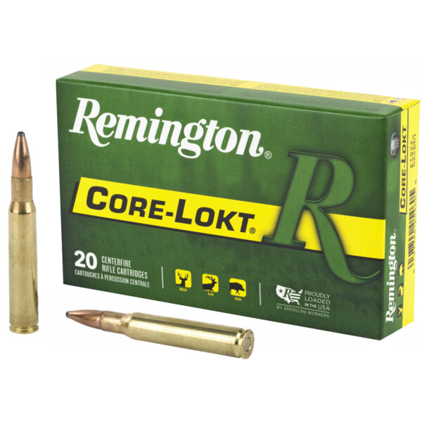 Remington Core-Lokt .30-06 Springfield 150 Grain PSP - 20 Round Box
