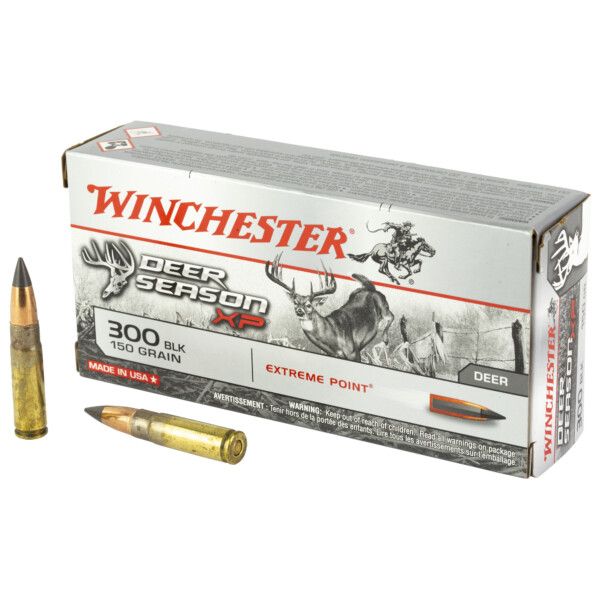 Winchester Deer Season XP .300 Blackout 150 Grain Polymer Tip - 20 Round Box - Image 2