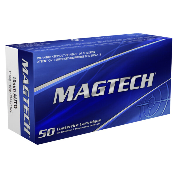 Magtech 10mm Auto 180 Grain FMJ - 50 Round Box