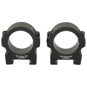 Warne Vapor 2-Piece Horizontal Scope Rings - 30mm - Low - Matte Black