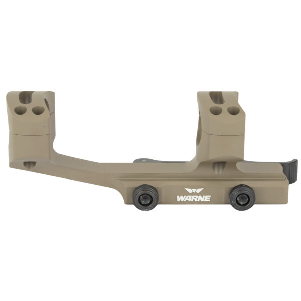 Warne X-SKEL30 Extended Skeletonized QD Scope Mount - 30mm - Dark Earth - Image 2