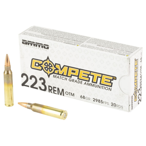 Ammo Inc. Compete 223 Remington 68 Grain OTM - 20 Round Box