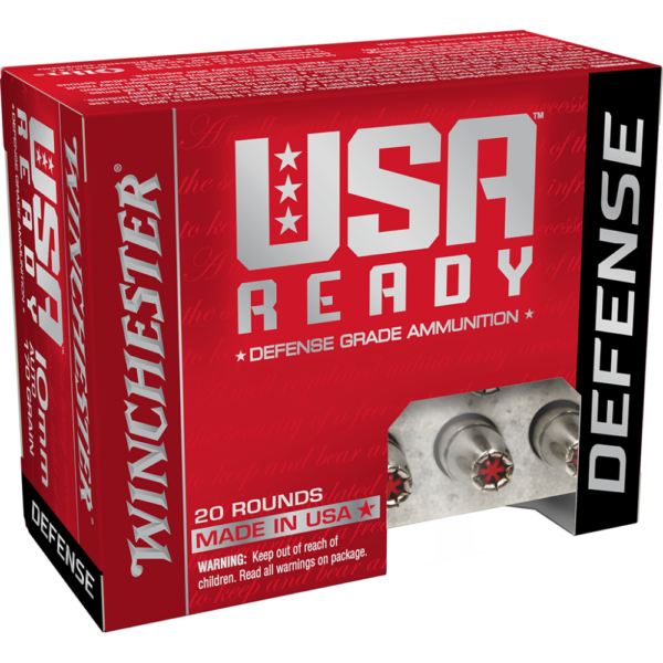 Winchester USA Ready 10mm Auto 170 Grain Hollow Point - 20 Round Box