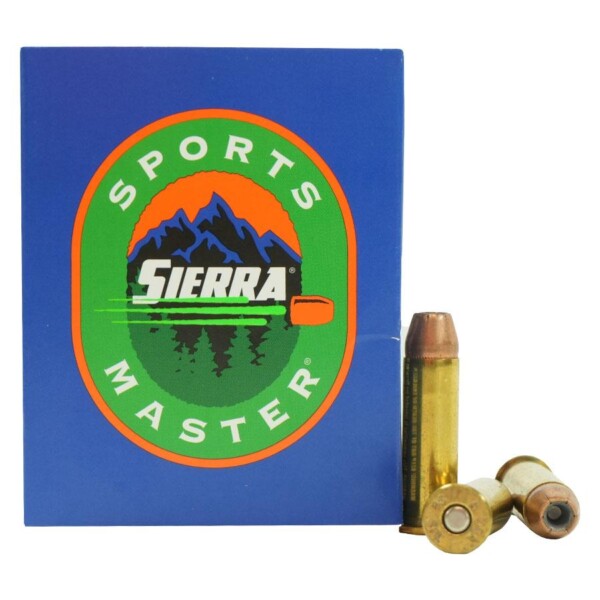 Sierra Sports Master Handgun Ammunition .38 Spl 125gr JHP - 20 Round Box