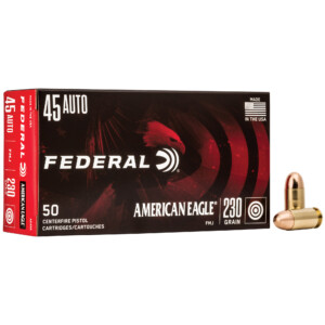 Federal American Eagle .45 ACP 230 Grain FMJ - 50 Round Box