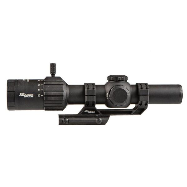 SIG SAUER TANGO-MSR 1-6x24mm LPVO Rifle Scope with Alpha-MSR Mount - Black