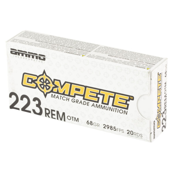 Ammo Inc. Compete 223 Remington 68 Grain OTM - 20 Round Box - Image 3