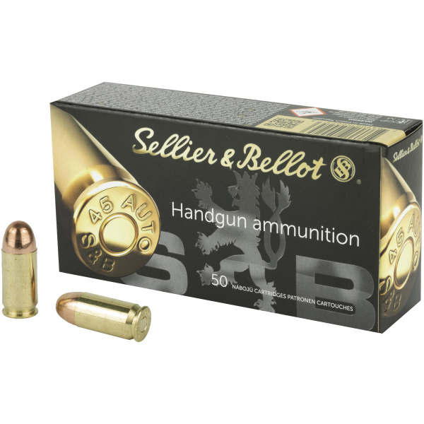 Sellier & Bellot .45 Auto 230 gr FMJ - Reliable Performance in Every Box