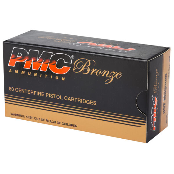 PMC Bronze .357 Magnum 158 Grain JSP - 50 Round Box - Image 3