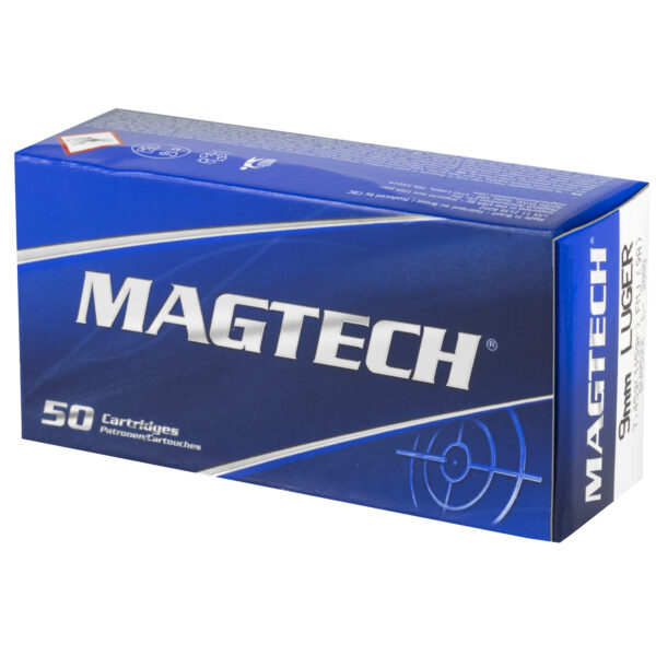 Magtech 9mm Luger 115 Grain FMJ - 50 Round Box - Image 3