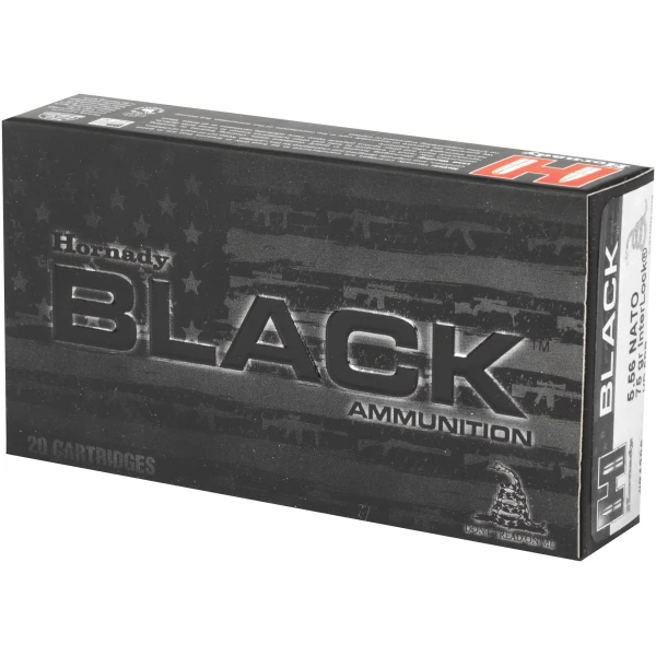 Hornady BLACK 5.56 Ammo: 75 Grain, 20 Rounds - Accurate!
