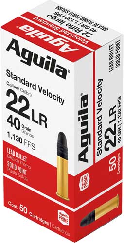 Aguila Standard 22LR Ammo 40gr - 2000 Box