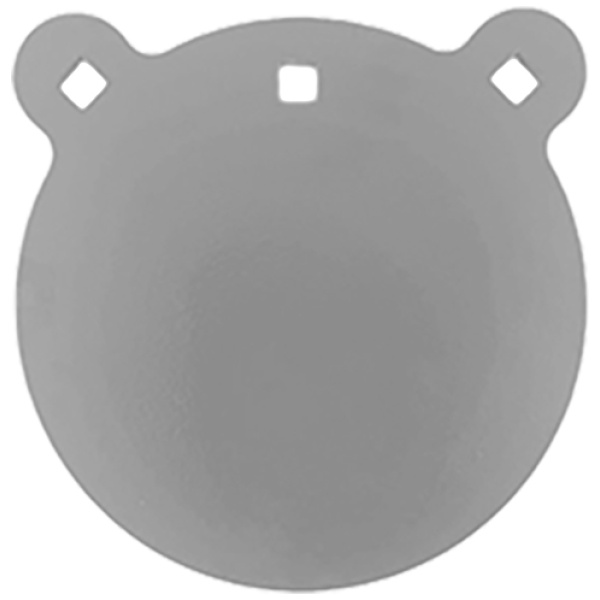 ROUND 8" AR550 GONG TARGET 1/2" THICK Durable for Shooters