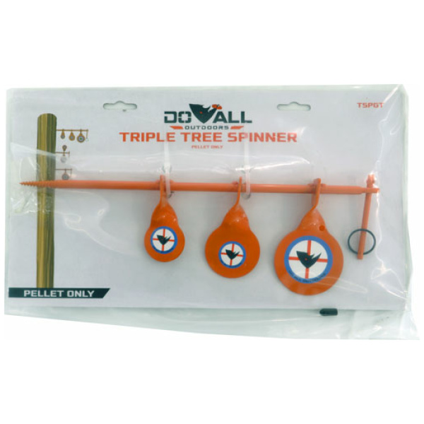 TREE SPINNER AIRGUNDO All Steel Triple Target for Shooting Fun - Image 2