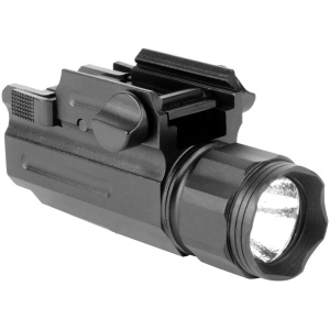 Aim Sports Flashlight 220 Lumens w/ Mount - 1/Box