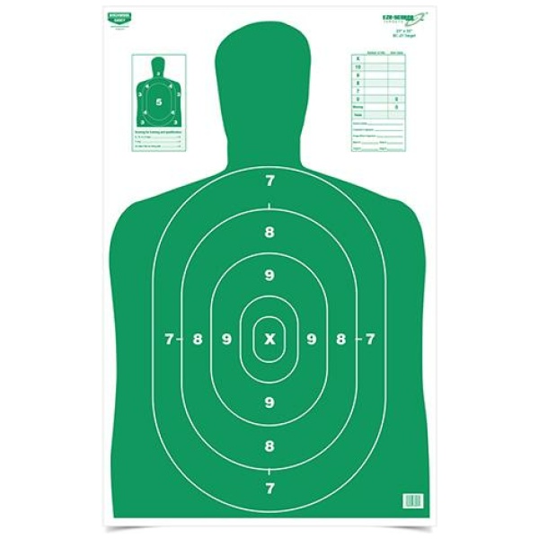 Birchwood Casey EZE-Scorer Paper Targets 23" x 35" BC27 Green 100/ct