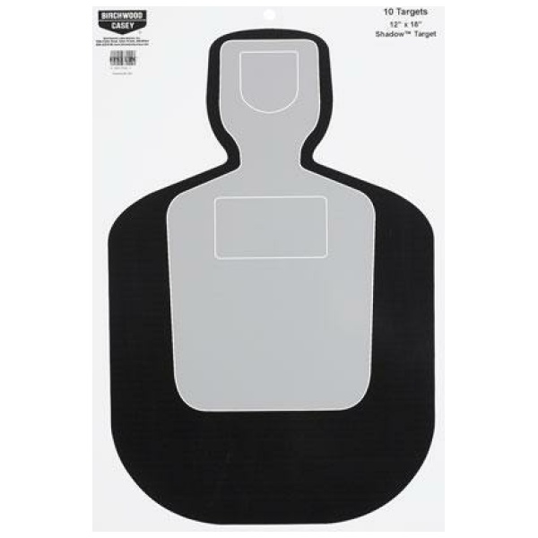 Birchwood Casey Eze-Scorer BC19 Shadow Targets 10 Pack