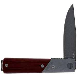 Old Timer Frontier Pivot Lock Folding Knife 3-1/10" Drop Point Blade Wood