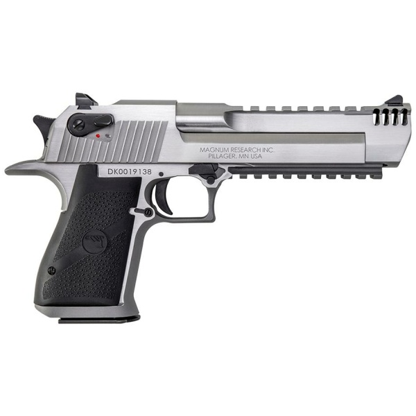 Magnum Research .429 Desert Eagle Mark XIX Handgun .429 DE 7rd Magazine Stainless Steel wth Black