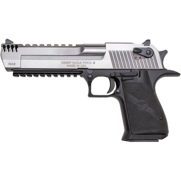 DESERT EAGLE .50AE 6" PISTOL 7RD MARK XIX BLACK ALUM FRAME STS SLIDE