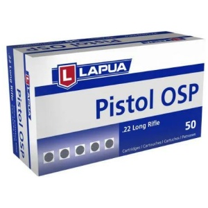 Lapua .22 LR Pistol OSP 50 Rounds for Precision Shooting