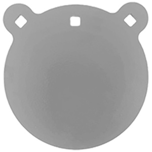 Round 8 Inch AR500 Gong Target for Superior Shooting Practice