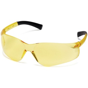 Pyramex ZTek Amber Safety Glasses with DP1000 Earplugs