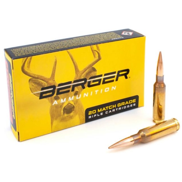 6.5 Creedmoor 156gr Elite Hunter – 20/Box | Berger