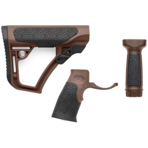 Upgrade Your AR-15 with Daniel Defense Brown Furniture Kit