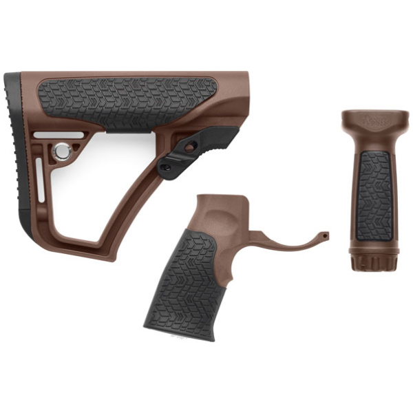 Upgrade Your AR-15 with Daniel Defense Brown Furniture Kit