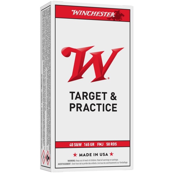 Winchester .40 S&W Ammunition - 50 Rounds - Deep Penetration