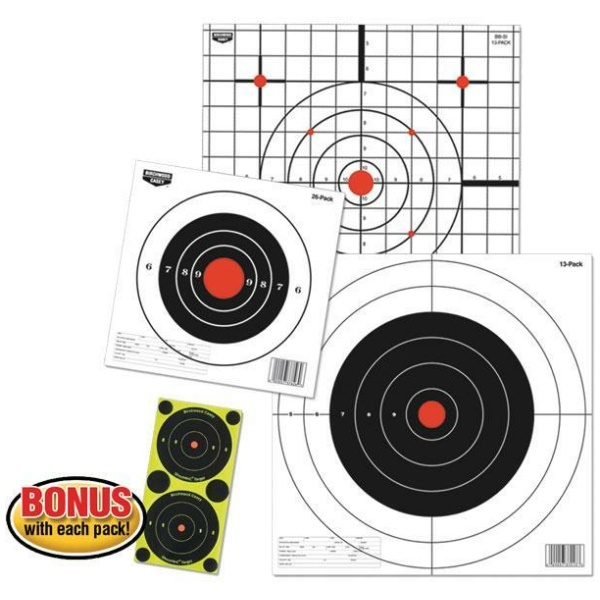 Birchwood Casey Eze-Scorer Bull's Eye Targets for Precision Shooting