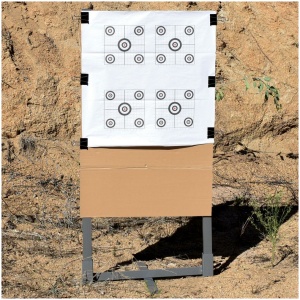 Birchwood Casey 24" Gray Metal Target Stand for Shooters