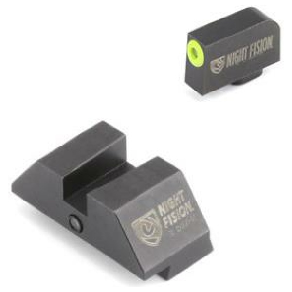 Night Fision Accur8 Night Sights for Glock 17-39 Enhanced Accuracy