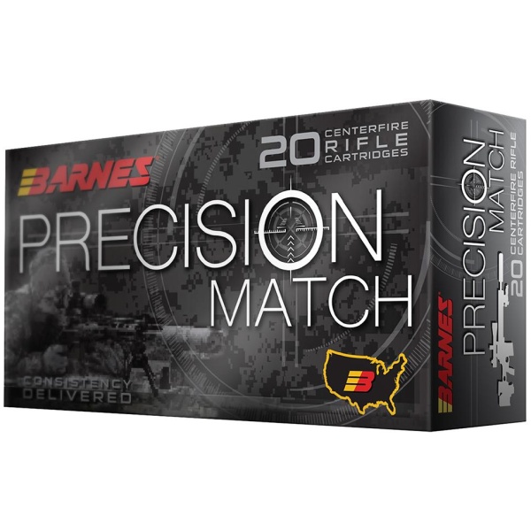 .300 AAC Blackout 125 Precision Match Ammo - Barnes Bullets (20)