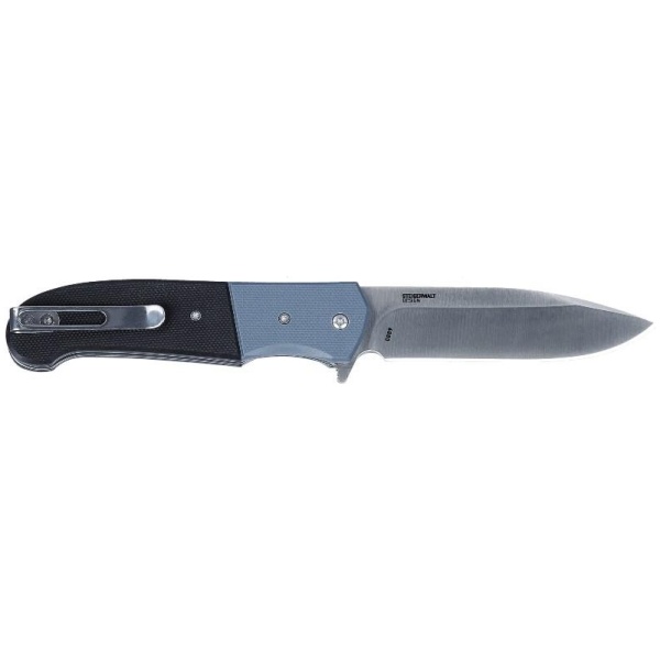 CRKT Ignitor Assisted Folding Knife 3-1/2" Drop Point Blade Black and Blue