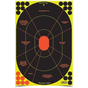 Improve Accuracy with Birchwood Casey Shoot-N-C Handgun Targets