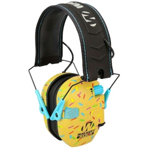 Walker’s Razor Slim Electronic Ear Muffs Golden Brown Sprinkles