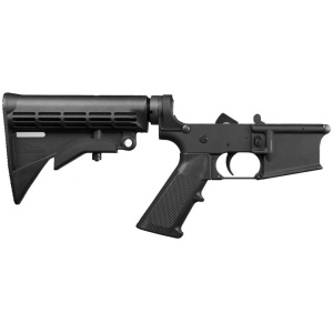 Assembled AM-15 Lower Receiver with Complete Parts Kit