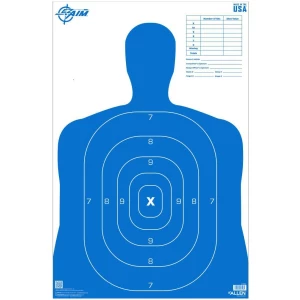 Allen EZ Aim B27 Pro Silhouette Target 50 Pack for Training
