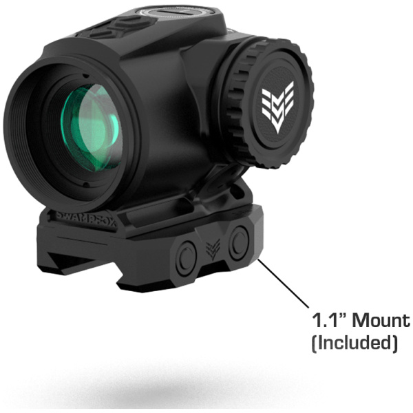 Swampfox Raider Micro Prism Sight 1x20 Red Dot 6 MOA IR